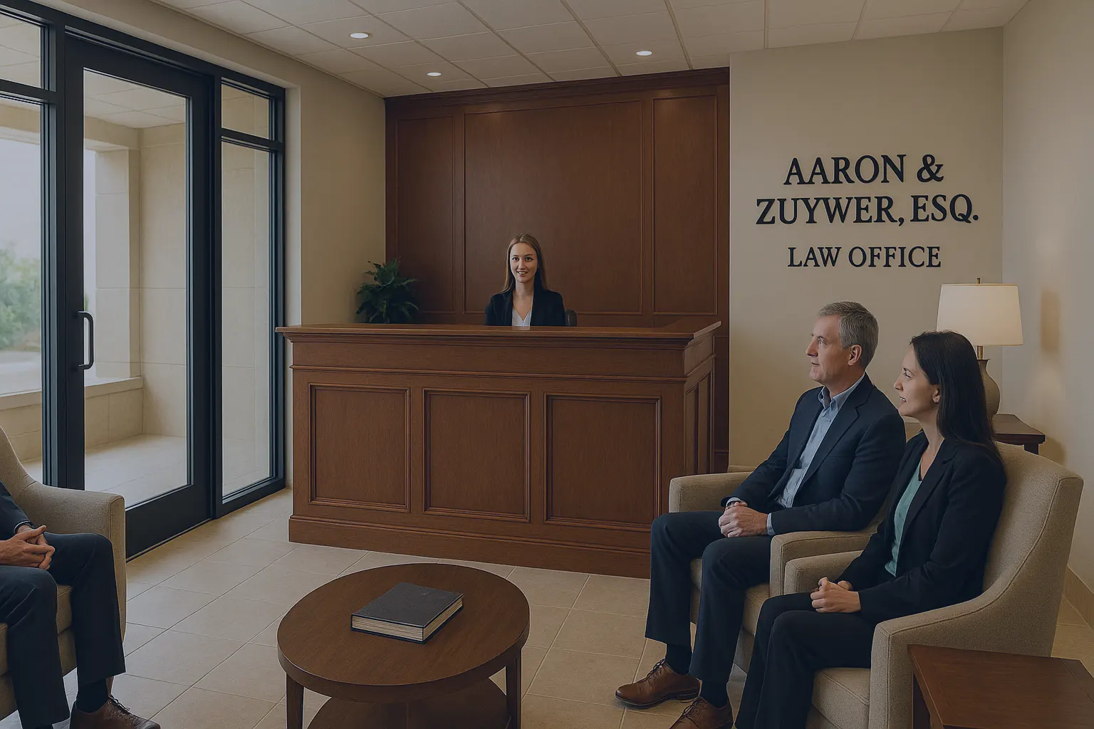 A to Z law firm reception
